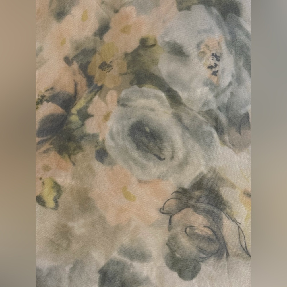 Jenny Yoo Floral Spaghetti Strap Dress - Picture 9 of 12